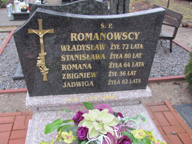 Zbigniew Romanowski 1956 Susz - Grobonet - Wyszukiwarka osób pochowanych