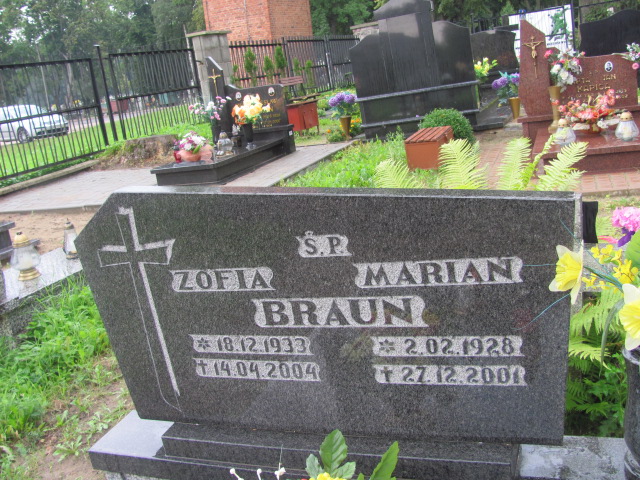 Marian Braun 1928 Susz - Grobonet - Wyszukiwarka osób pochowanych