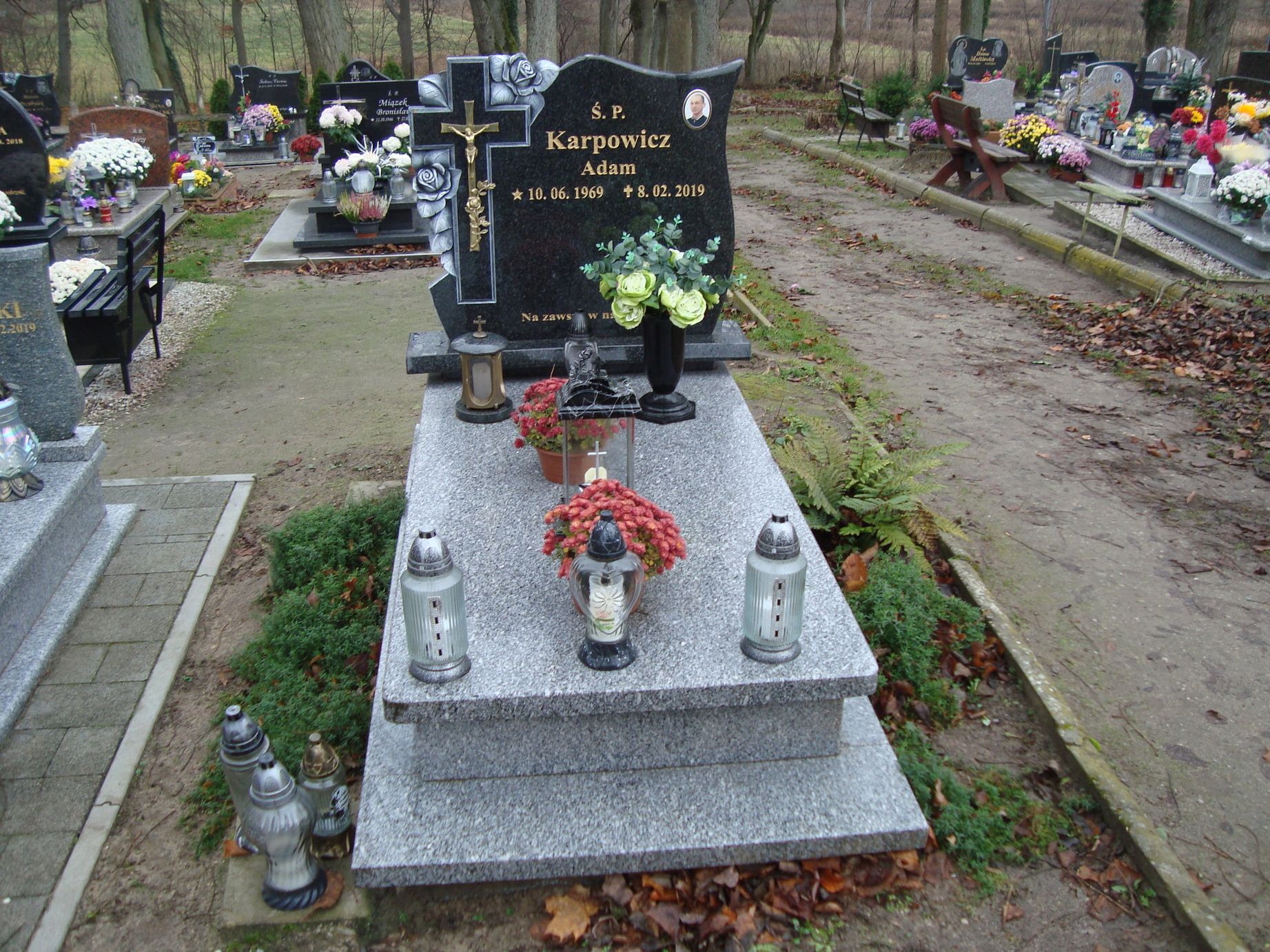 Adam Karpowicz 1969 Susz - Grobonet - Wyszukiwarka osób pochowanych