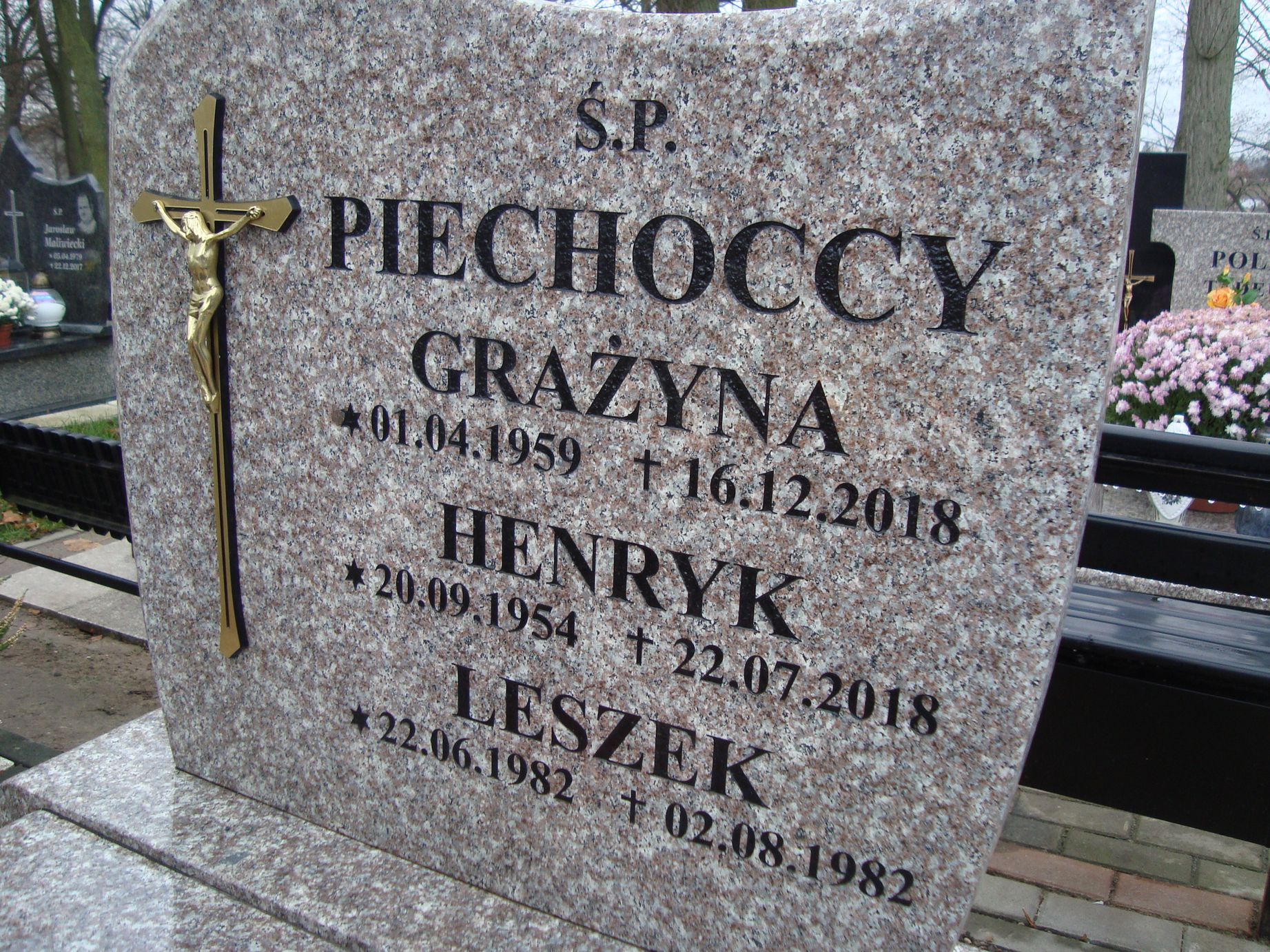 Grażyna Piechocka 1959 Susz - Grobonet - Wyszukiwarka osób pochowanych