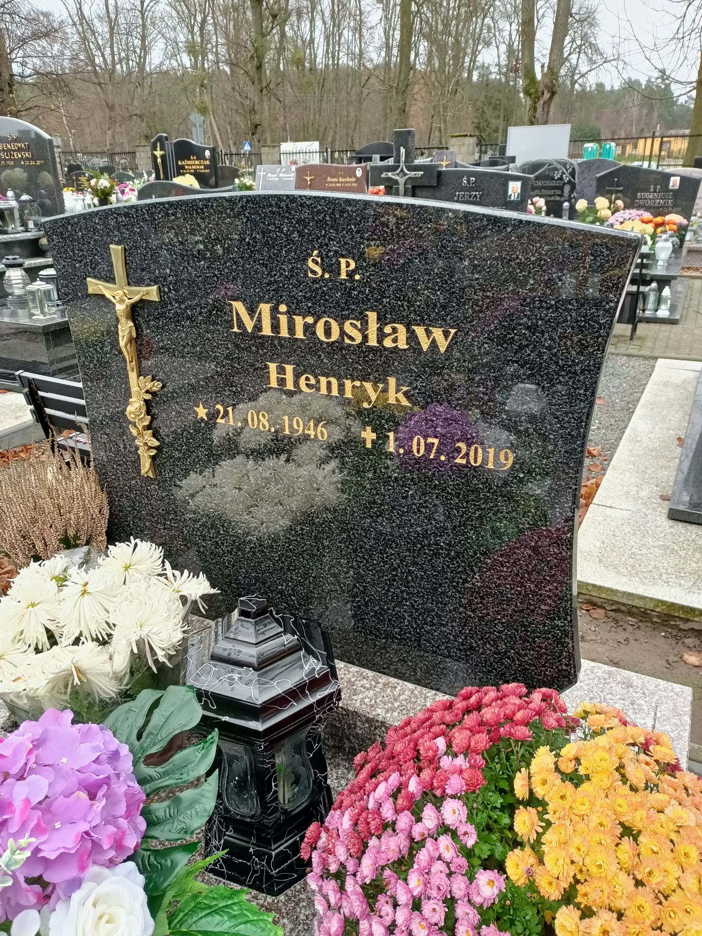 Grób Henryk Mirosław