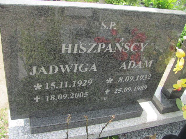 Adam Hiszpański 1932 Susz - Grobonet - Wyszukiwarka osób pochowanych