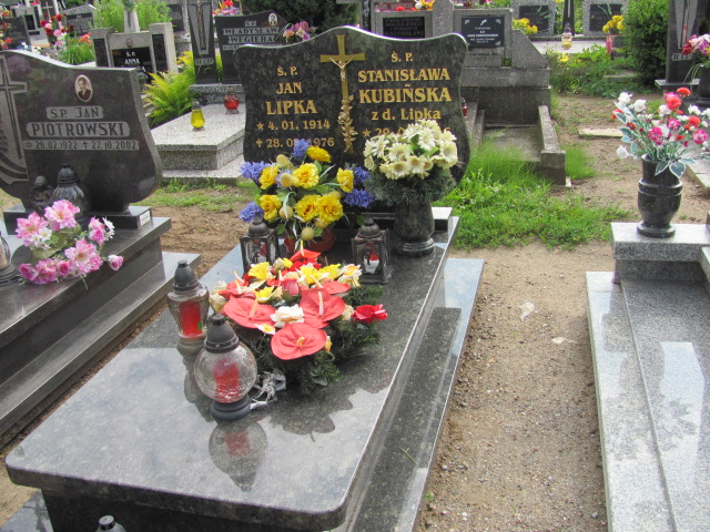 Grób Stanisława Kubińska