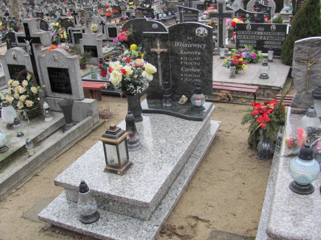 Grób Ksawera Wiśniewska