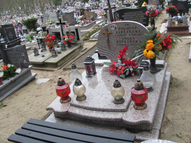 Grób Adela Zielińska