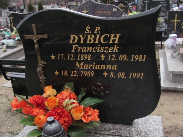 Mieczysław Dybich 1932 Susz - Grobonet - Wyszukiwarka osób pochowanych