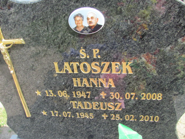 Tadeusz Latoszek 1945 Susz - Grobonet - Wyszukiwarka osób pochowanych