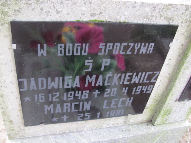 Jadwiga Maćkiewicz 1948 Susz - Grobonet - Wyszukiwarka osób pochowanych