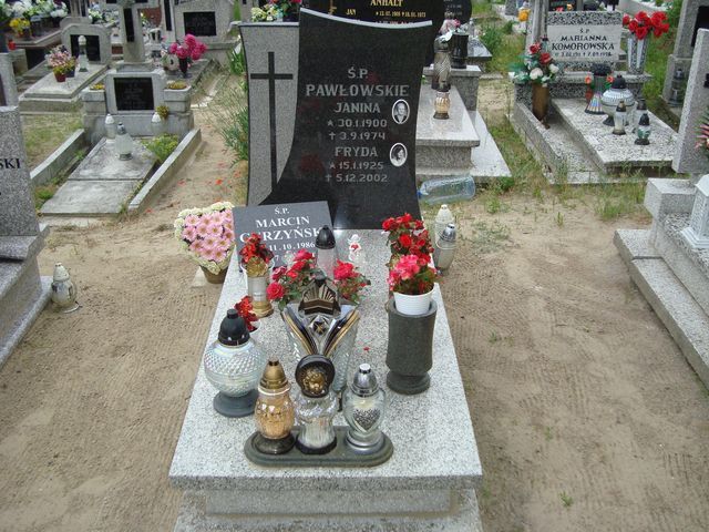 Grób Janina Pawłowska
