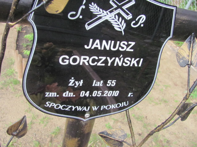 Janusz Gorczyński Susz - Grobonet - Wyszukiwarka osób pochowanych