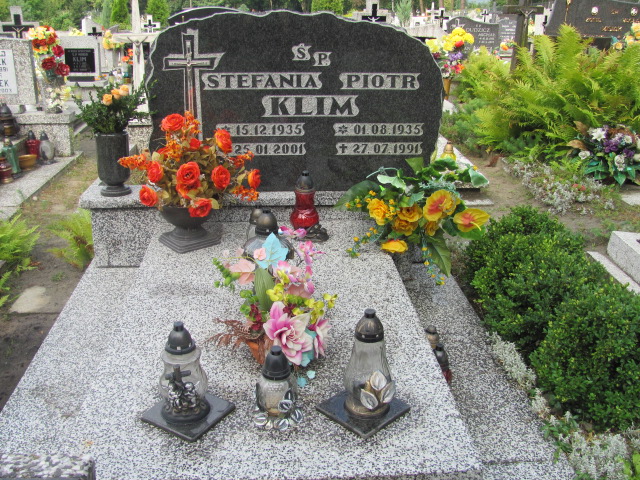 Grób Stefania Klim