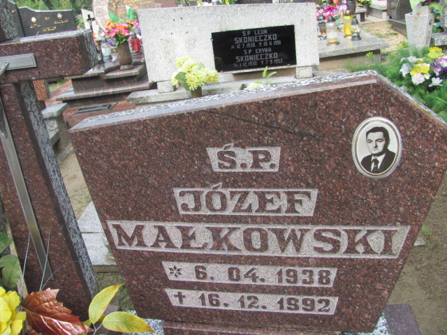 Józef Małkowski 1938 Susz - Grobonet - Wyszukiwarka osób pochowanych