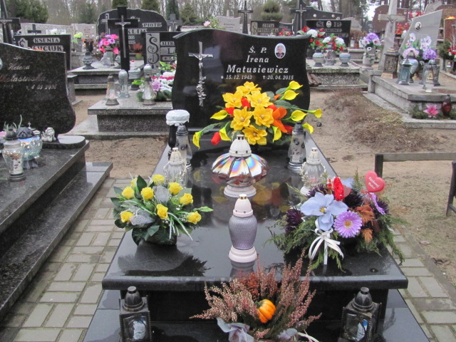 Grób Irena Matusiewicz
