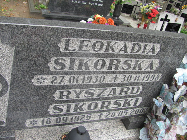 Ryszard Sikorski 1925 Susz - Grobonet - Wyszukiwarka osób pochowanych