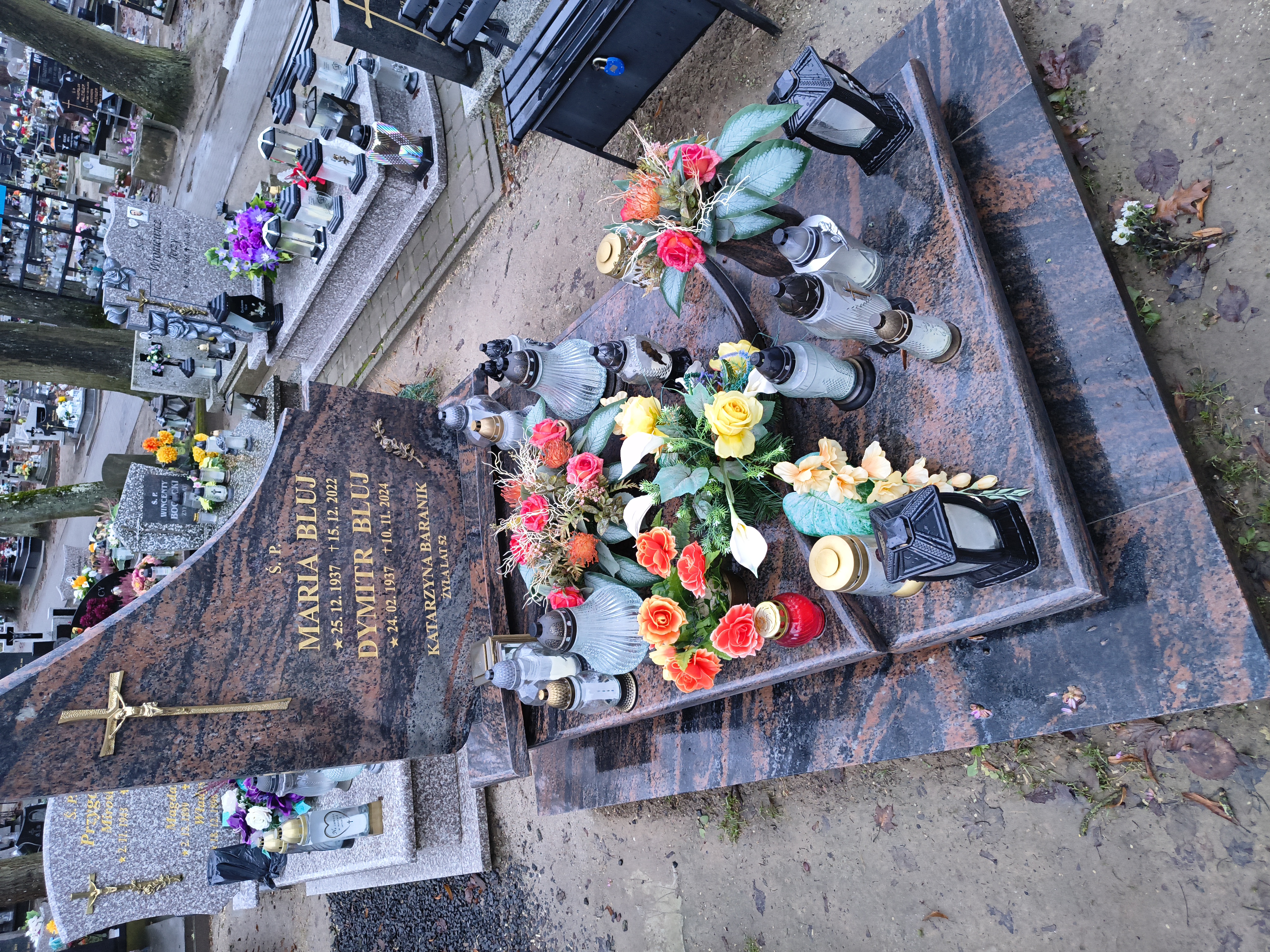 Grób Maria Bluj