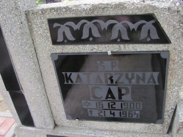 Katarzyna Cap 1900 Susz - Grobonet - Wyszukiwarka osób pochowanych
