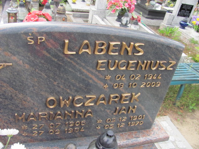 Teresa Labens 1947 Susz - Grobonet - Wyszukiwarka osób pochowanych