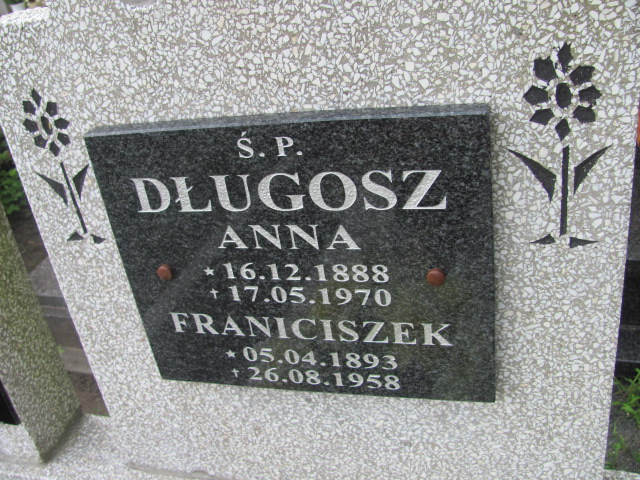 Anna Długosz 1888 Susz - Grobonet - Wyszukiwarka osób pochowanych
