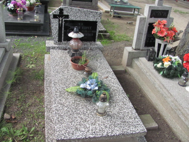 Grób Janina Kopeć