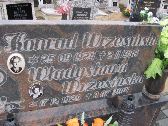 Konrad Wrzesiński 1924 Susz - Grobonet - Wyszukiwarka osób pochowanych