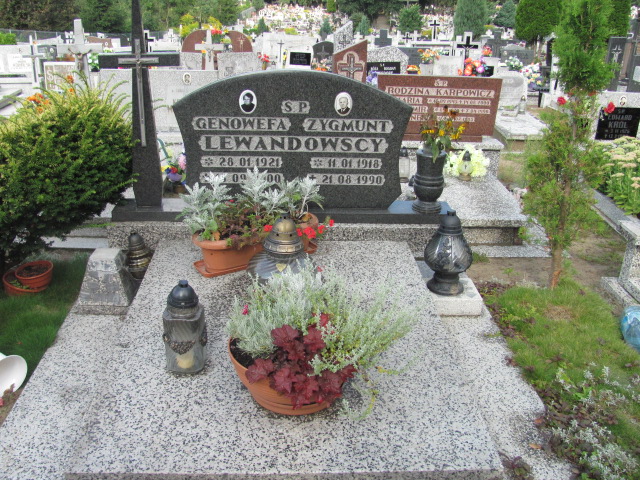 Grób Zygmunt Lewandowski