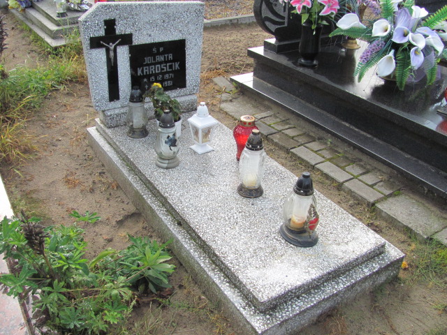 Grób Jolanta Karościk