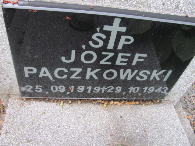Józef Pączkowski 1919 Susz - Grobonet - Wyszukiwarka osób pochowanych